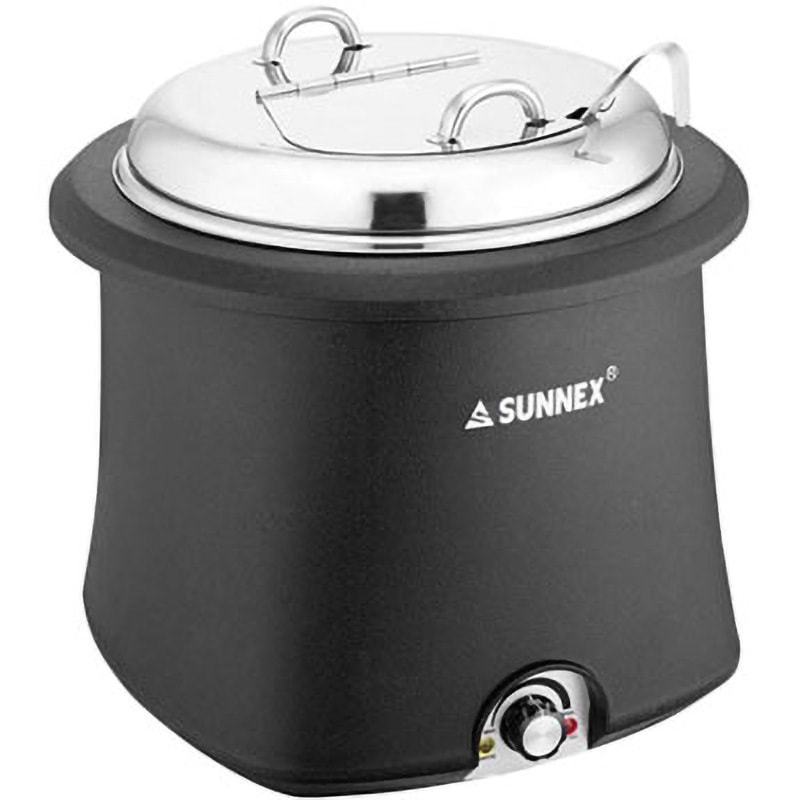 E07-1001 SX 電気式スープウォーマー ステンレス蓋仕様 EBM(江部松商事