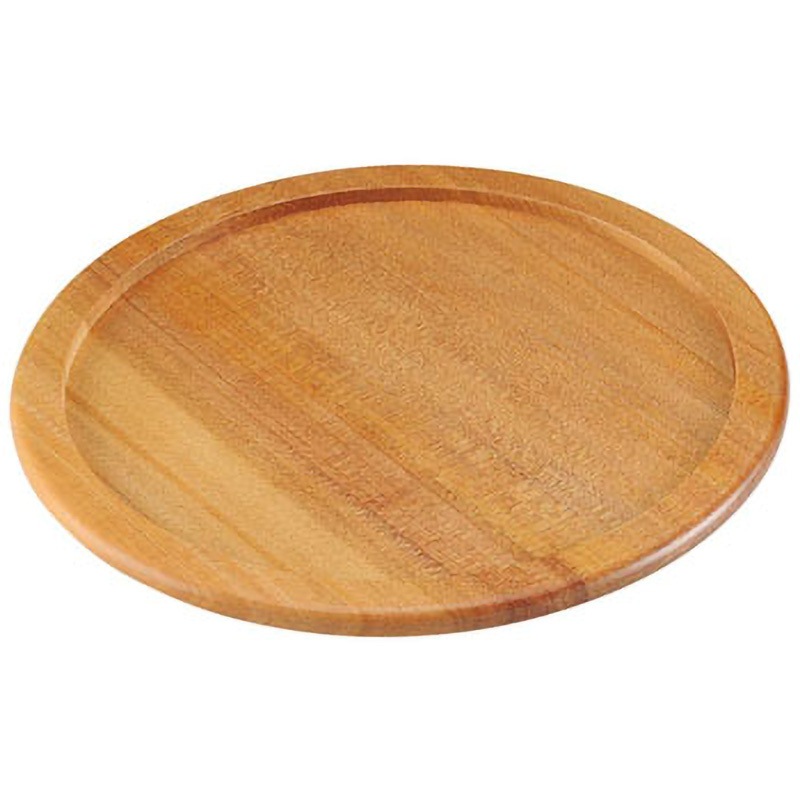 ステーキ&ピザプレート用木台(アルミ枠付用) EBM(江部松商事) 外径360mm 8,698円