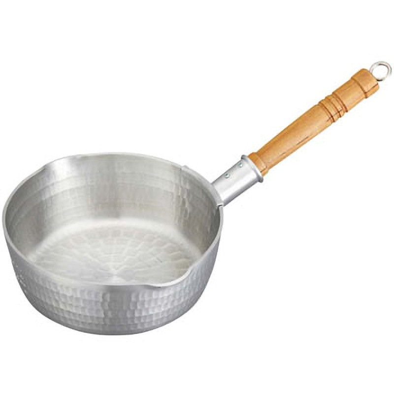 アルミ 底平 浅型打出 雪平鍋(目盛付) EBM(江部松商事) 容量4.8L サイズ30cm外径305mm 8,798円