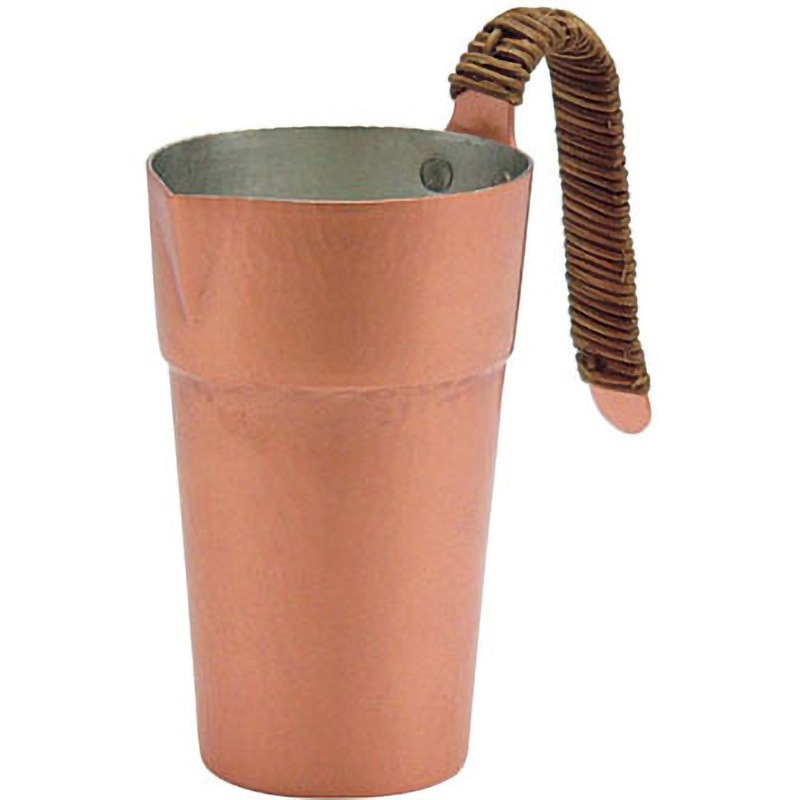 SN-21 純銅 チロリ(酒タンポ) 新光金属 酒燗器 容量330mL 寸法Φ73