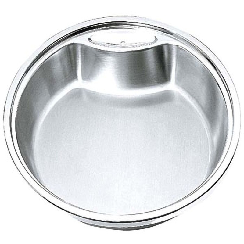 65-645 丸型・中華電磁サーバー専用ステンレスフードパン EBM(江部松商事) 容量9L   65-645