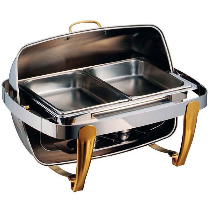 X32229UQV SX ロールトップチェーファー 角型 無段階開閉式 1個 EBM(江部松商事) 【通販モノタロウ】