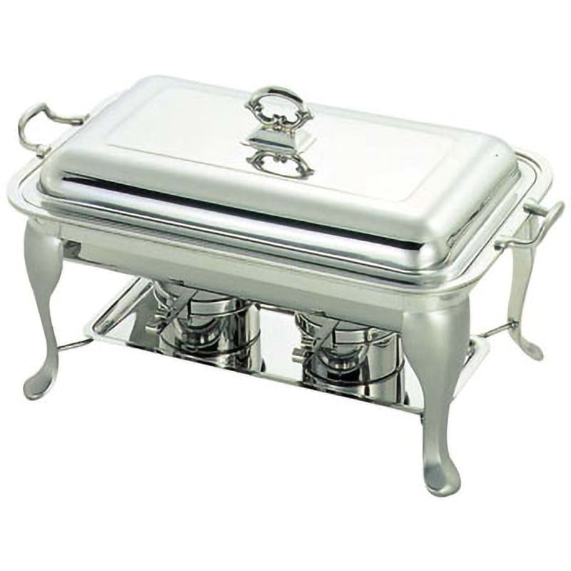 SW 18-8 共柄 角チューフィングディッシュ シングル用中鍋 1台 EBM(江部松商事) 【通販モノタロウ】