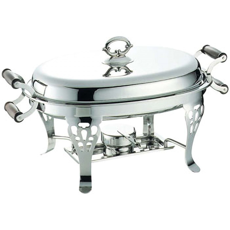 SW 18-8 木柄 小判チューフィングディッシュ 1個 EBM(江部松商事) 【通販モノタロウ】