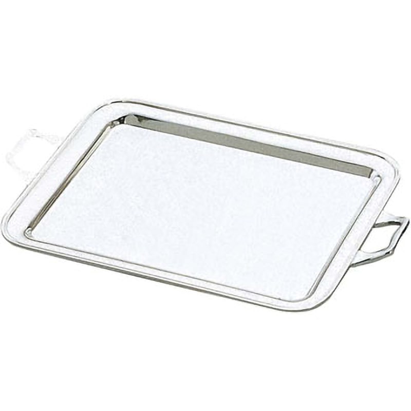 H 洋白 角盆 手付(無地手) 1個 EBM(江部松商事) 【通販モノタロウ】