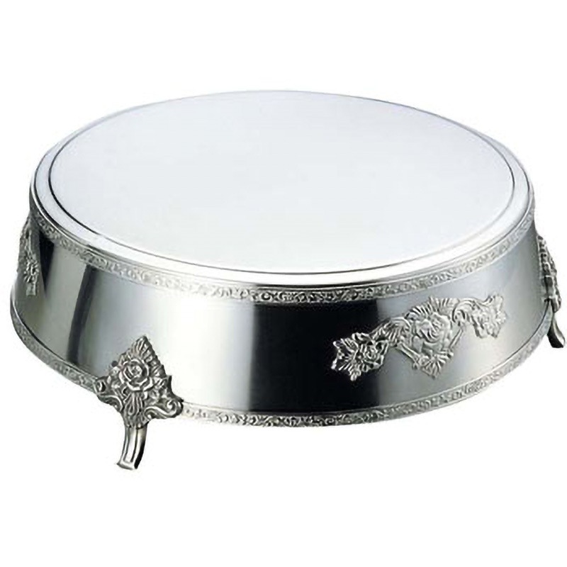 SW 18-8 ローズ ウェディングケーキスタンド 1個 EBM(江部松商事) 【通販モノタロウ】