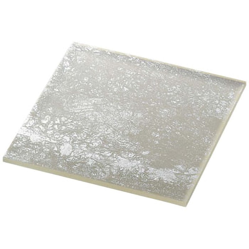 1202399 ライクガラス スクウェアプレート M EBM(江部松商事) 角皿 銀箔