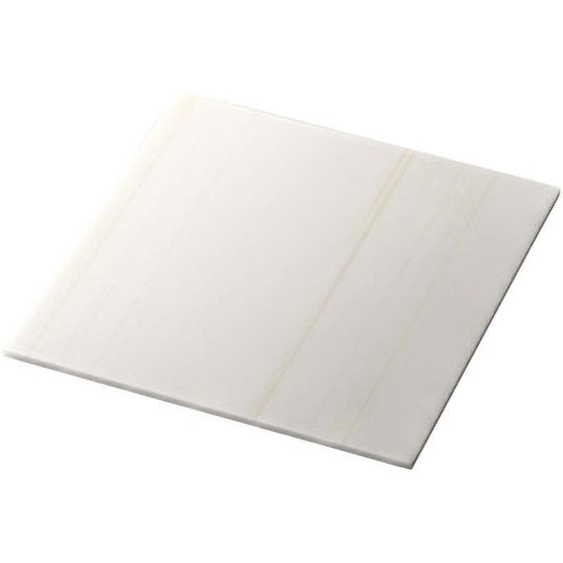 1202411 ライクストーン スクウェアプレート M EBM(江部松商事) 角皿 象牙