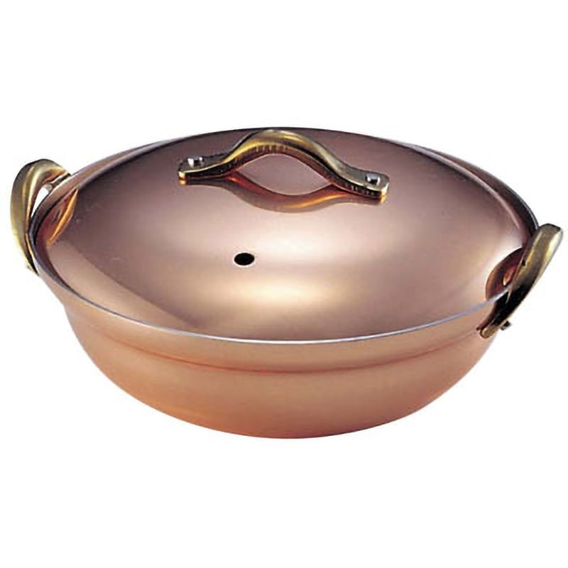S-5002 銅 卓上鍋 1人用 新光金属 容量450mL