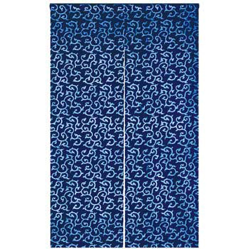 NID3117-BI 藍染めのれん EBM(江部松商事) 外寸900×1500mm  NID3117-BI