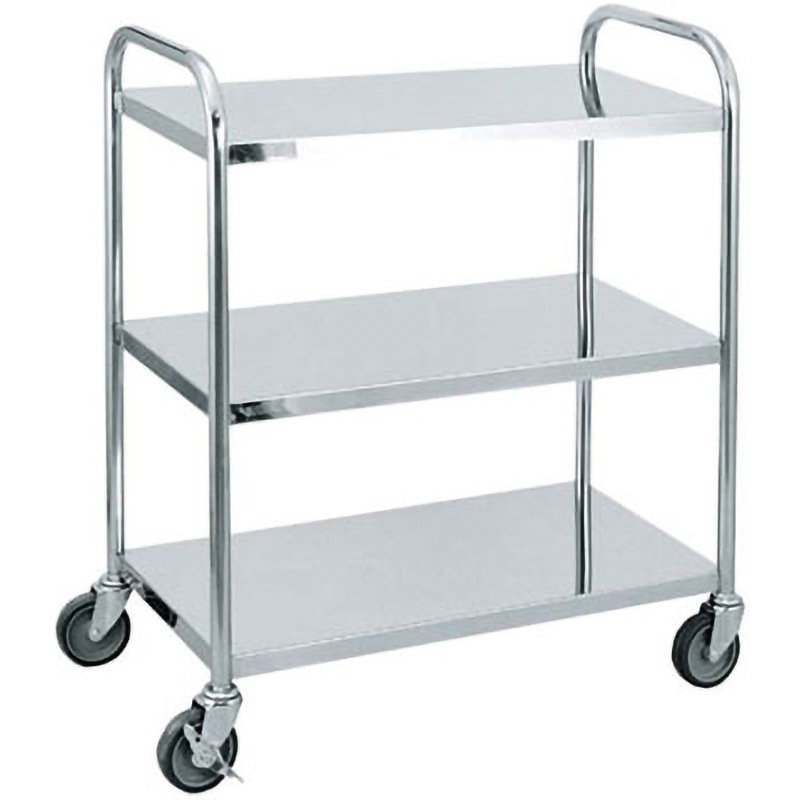 SS-S3 ステンレス キッチンワゴン EBM(江部松商事) 外寸750×400×H900mm  SS-S3