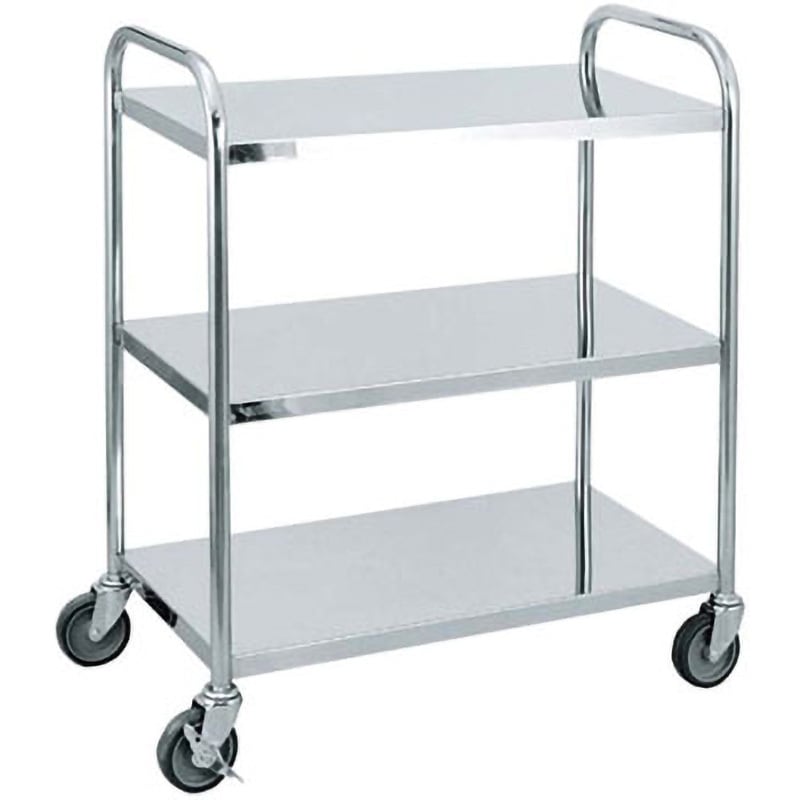 ステンレススチール 3段キッチンワゴン【MILLS type s】 ステンレススチール 3段キッチンワゴン【MILLS type s】 Amazon.co.jp