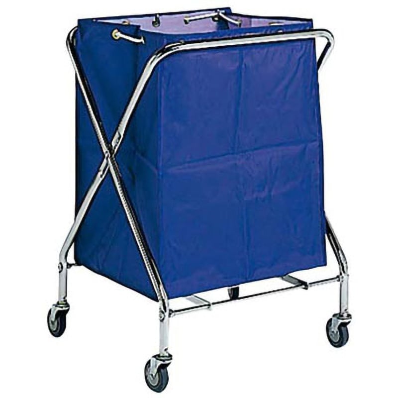 BM ダストカー 袋付 EBM(江部松商事) 容量132L 紺色