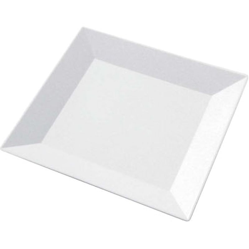 プラ容器 角皿 EBM(江部松商事) 白磁色  1セット(10枚) 5,330円