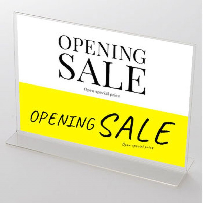 C-1-a-00079 バイカラー OPENING SALE ポップ・ポスター おしゃれEXPO