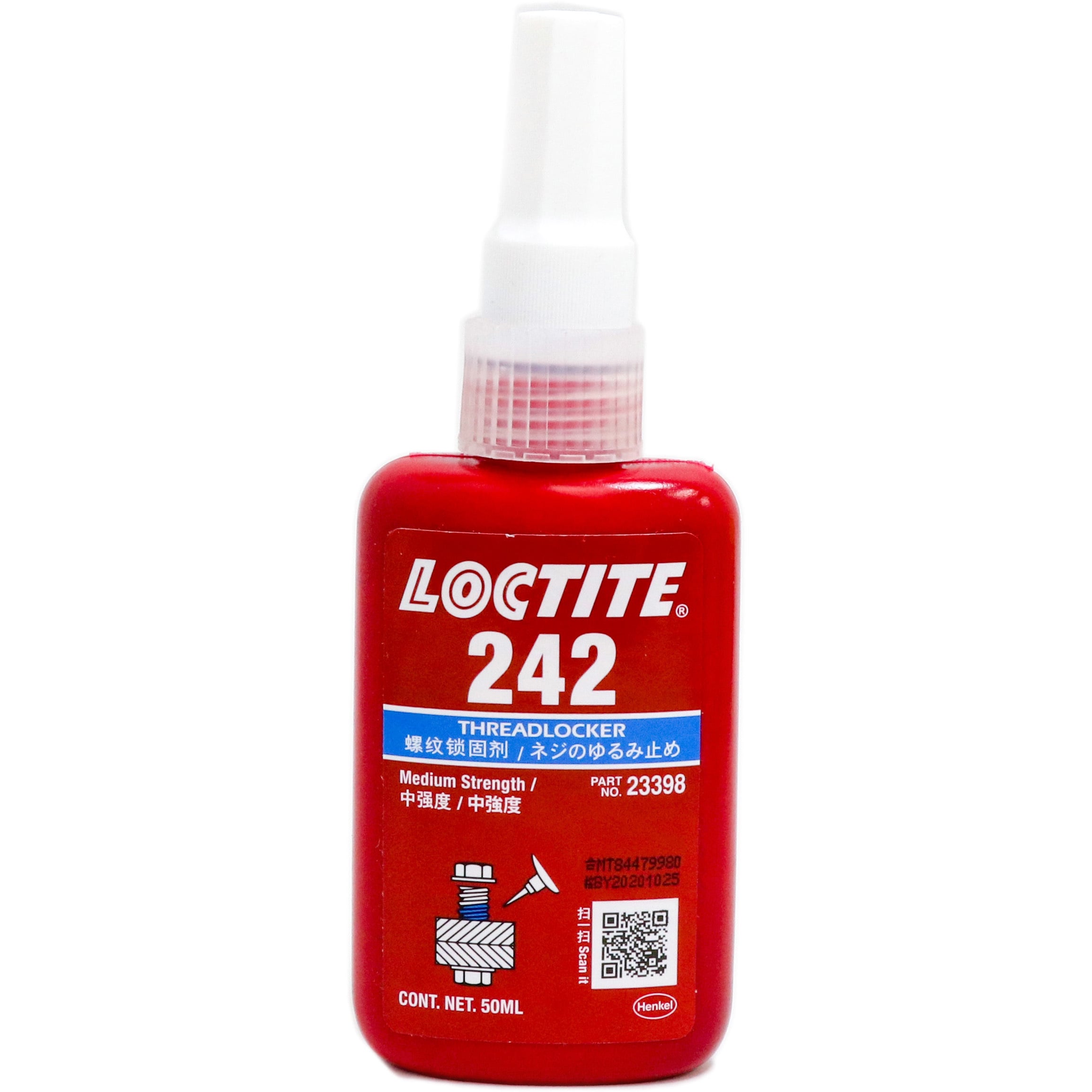 23398 LOCTITE 242-50 1本(50mL) ヘンケル 【通販サイトMonotaRO】