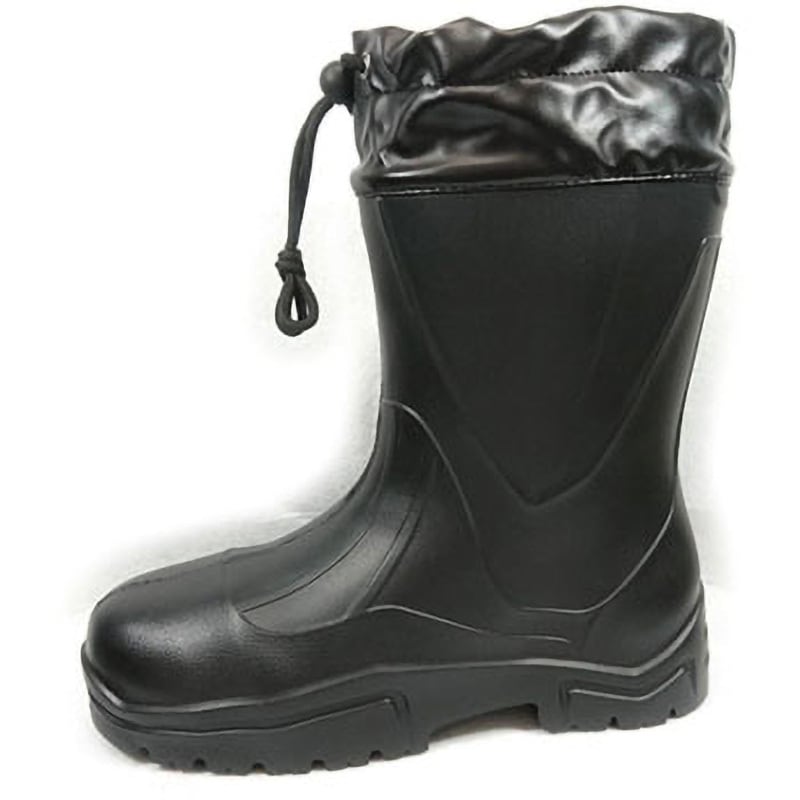 ウーバーメンシュ ローブ ブラック FREEサイズ RB-078 ウィングラバー 軽量安全長靴 ショートタイプ GDジャパン