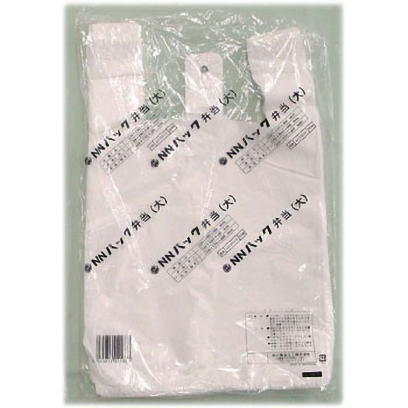 S088080 弁当用レジ袋 タイヨーマークNNパック弁当(厚み15ミクロン) タイヨーマーク(中川製袋化工) 大サイズ 1箱(1000枚) S088080