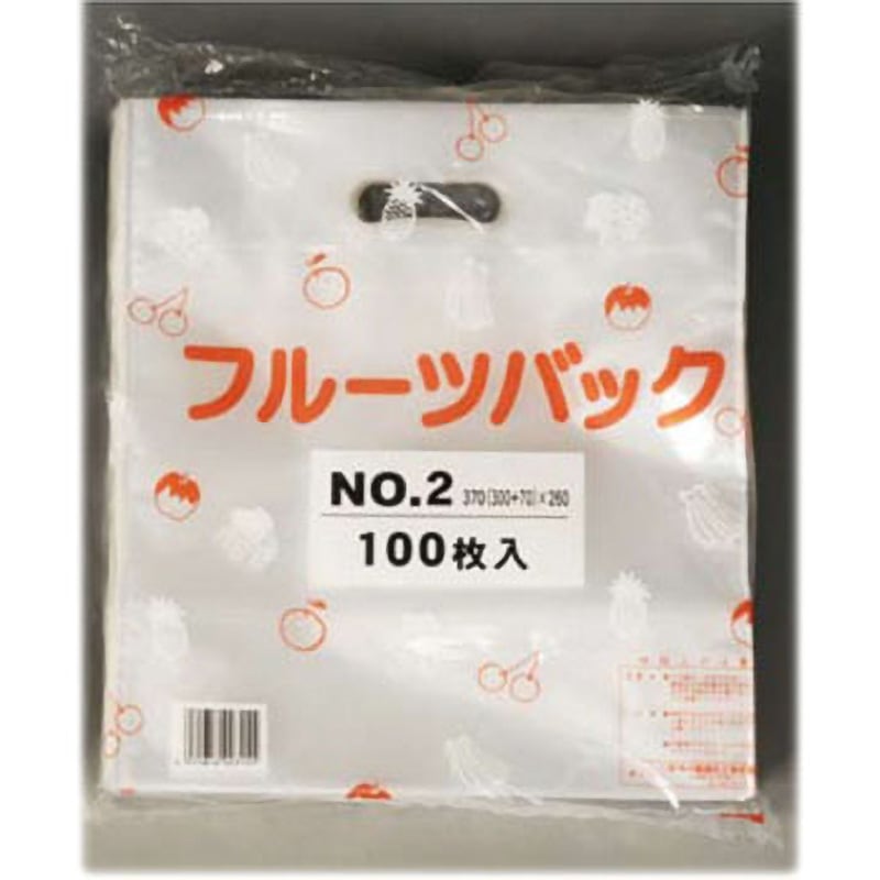 S126799 タイヨーマークフルーツバック(厚み60ミクロン) タイヨーマーク(中川製袋化工) サイズNO.2厚さ0.06mm 1箱(1000枚) S126799 15,826円