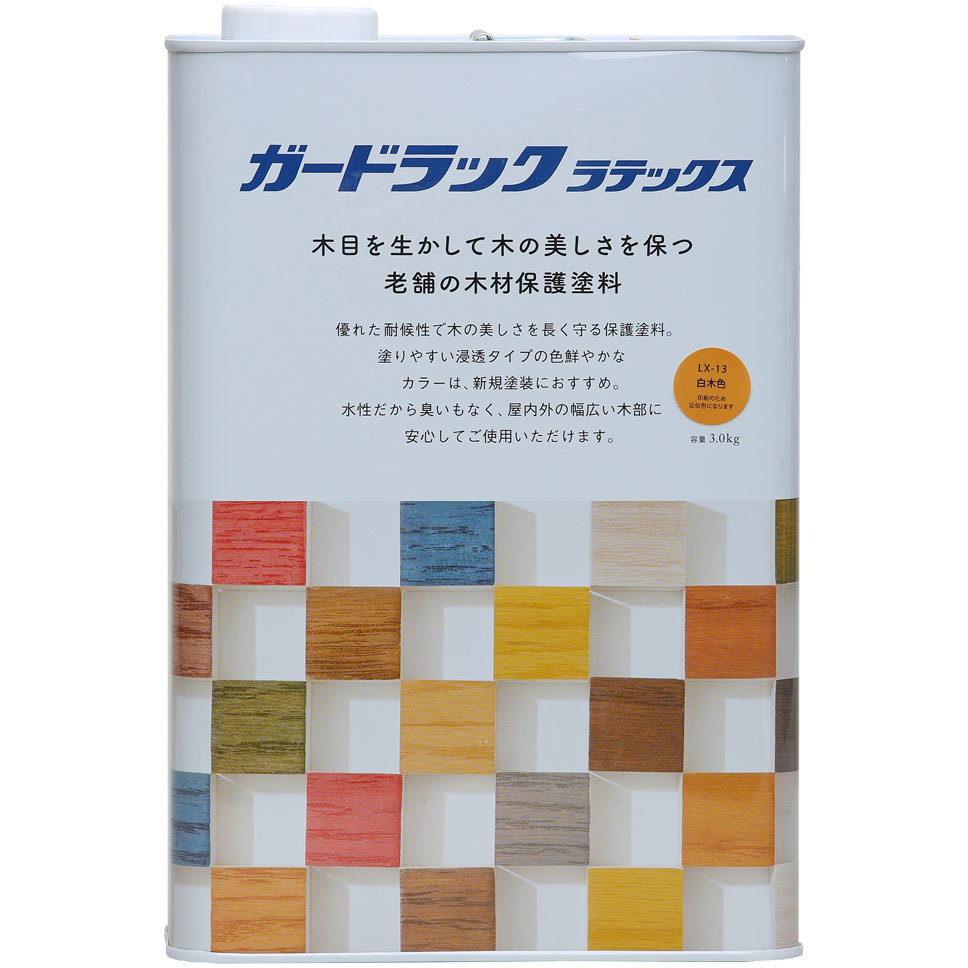 #800468 ガードラックラテックス 和信ペイント 水性 防虫・防腐・防カビ効果 白木色  1個 7,830円