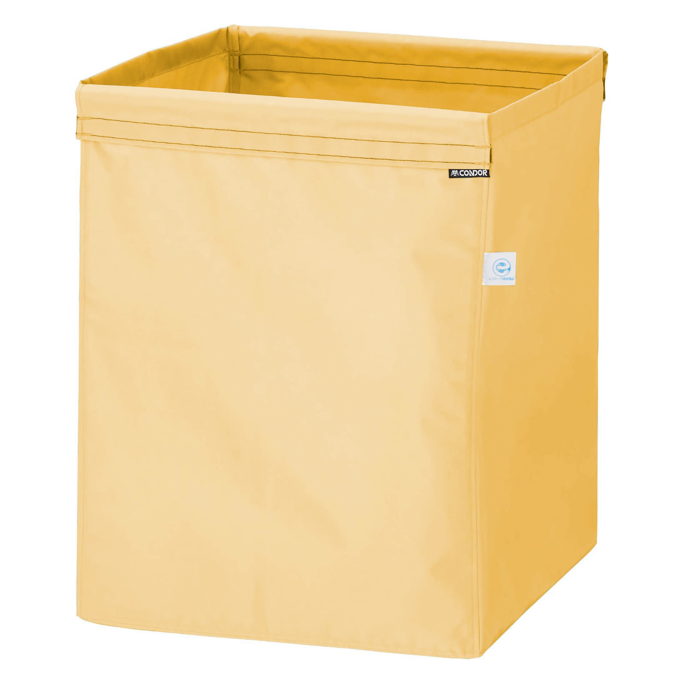 CA872-002X-MB-Y コンドル リサイクルカートY-2用ECO袋MT 小 CONDOR(山崎産業) 袋のみ 容量120L 再生PET イエロー色   CA872-002X-MB-Y