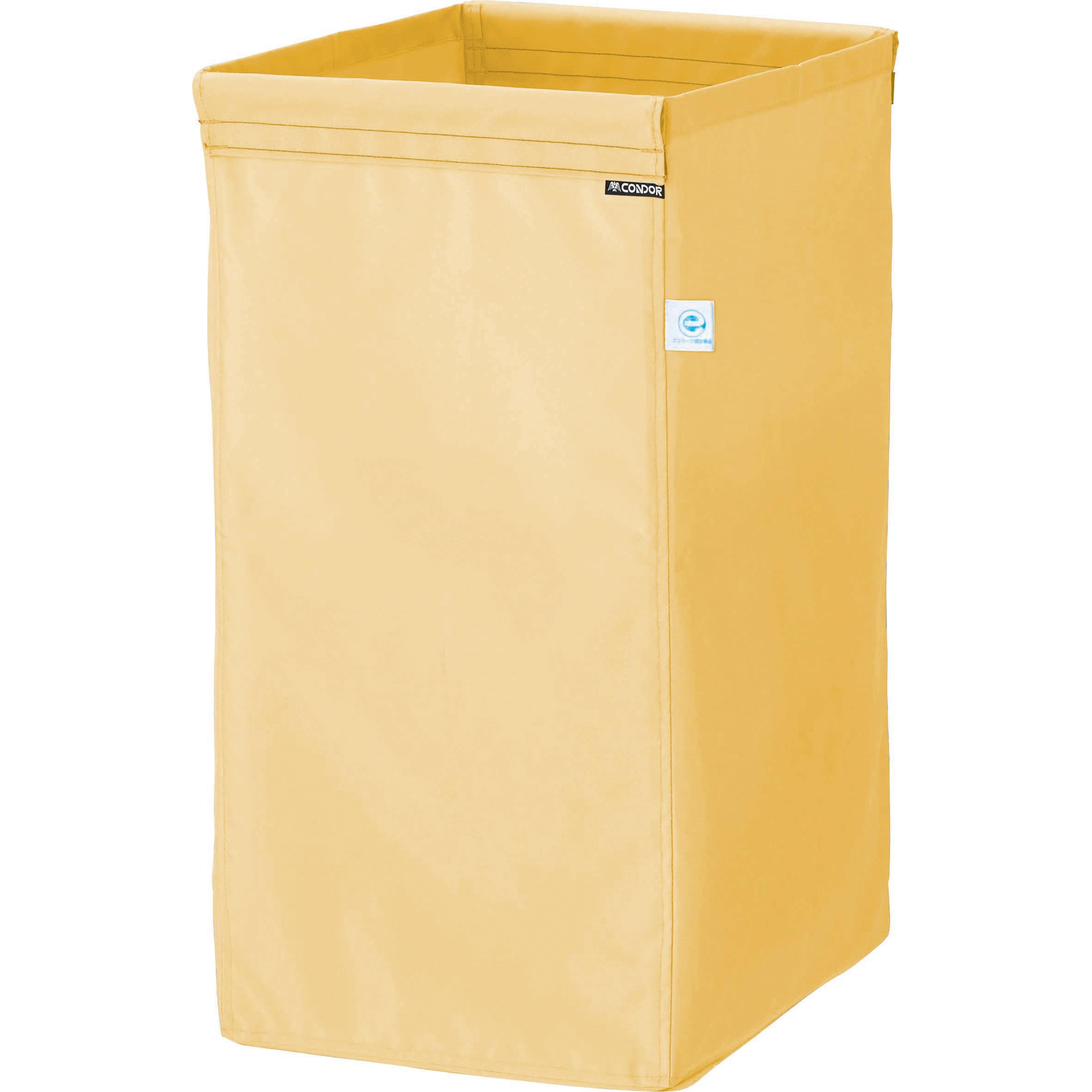 CA875-120X-MB-Y システムカート ECO袋MT CONDOR(山崎産業) 袋のみ 再生PET 容量120L イエロー色   CA875-120X-MB-Y