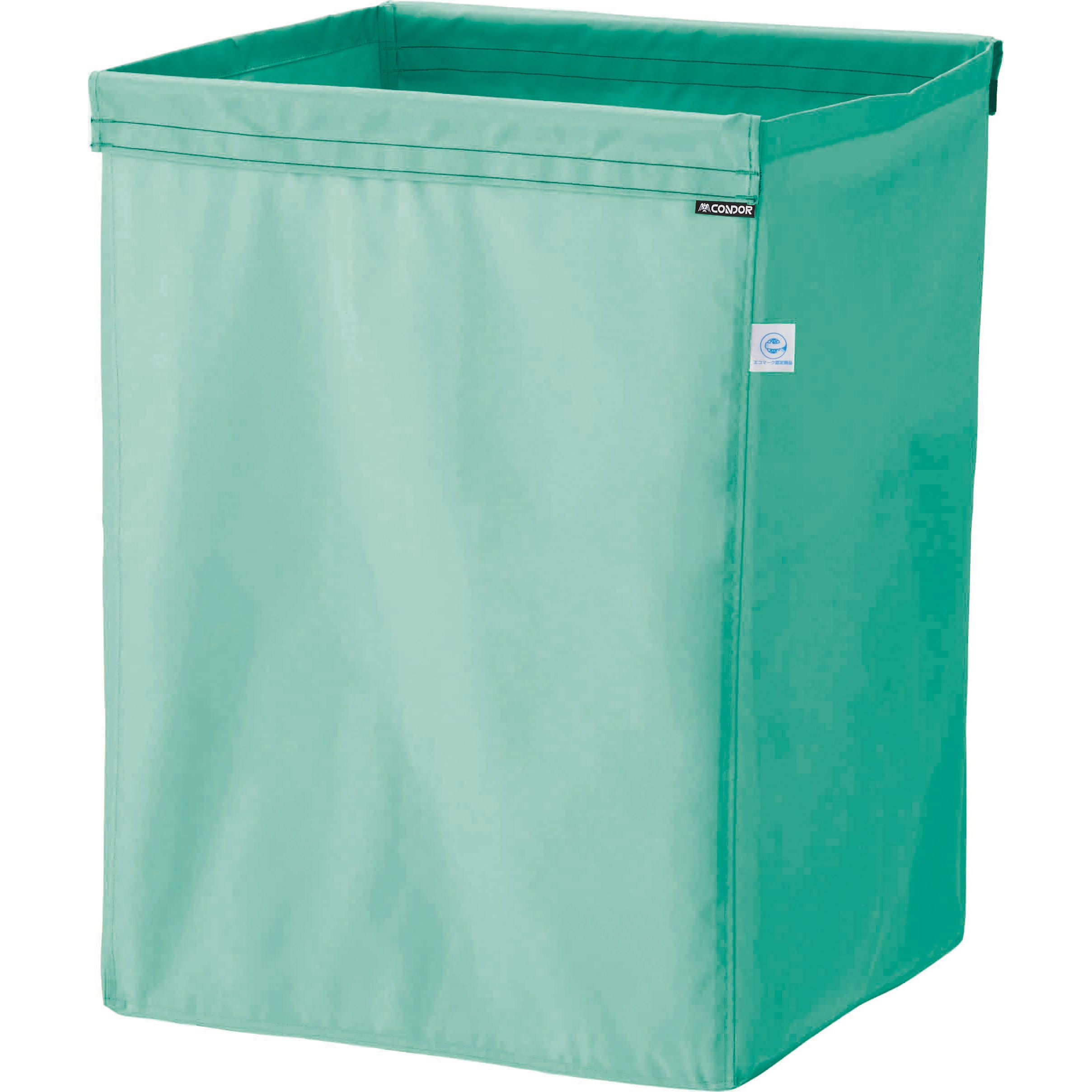 CA875-180X-MB-G システムカート ECO袋MT CONDOR(山崎産業) 袋のみ 再生PET 容量180L グリーン色   CA875-180X-MB-G