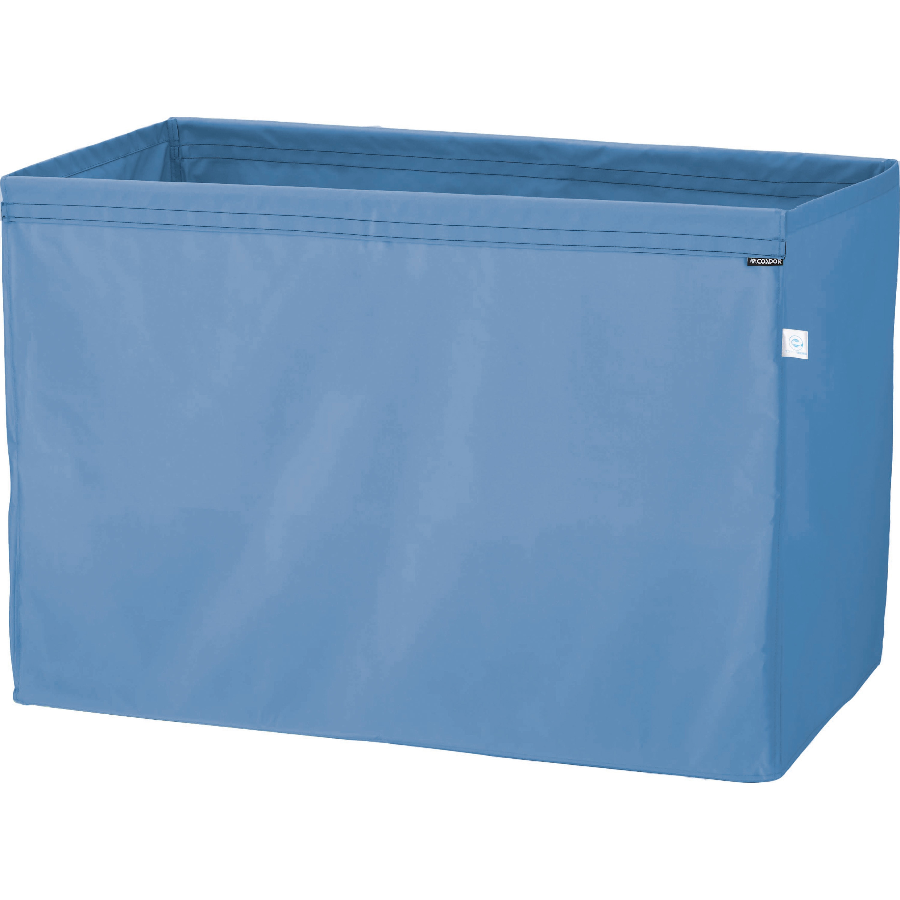 CA875-360X-MB-BL システムカート ECO袋MT CONDOR(山崎産業) 袋のみ 再生PET 容量360L ブルー色   CA875-360X-MB-BL