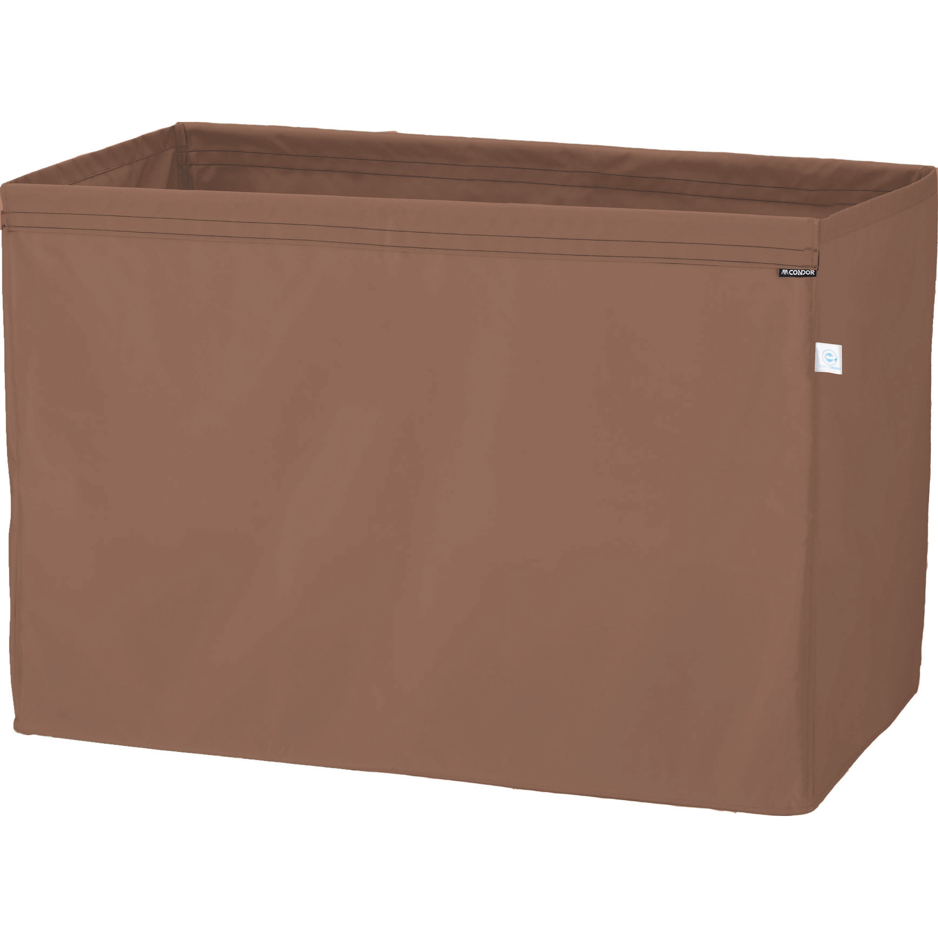CA875-360X-MB-BR システムカート ECO袋MT CONDOR(山崎産業) 袋のみ 再生PET 容量360L ブラウン色   CA875-360X-MB-BR