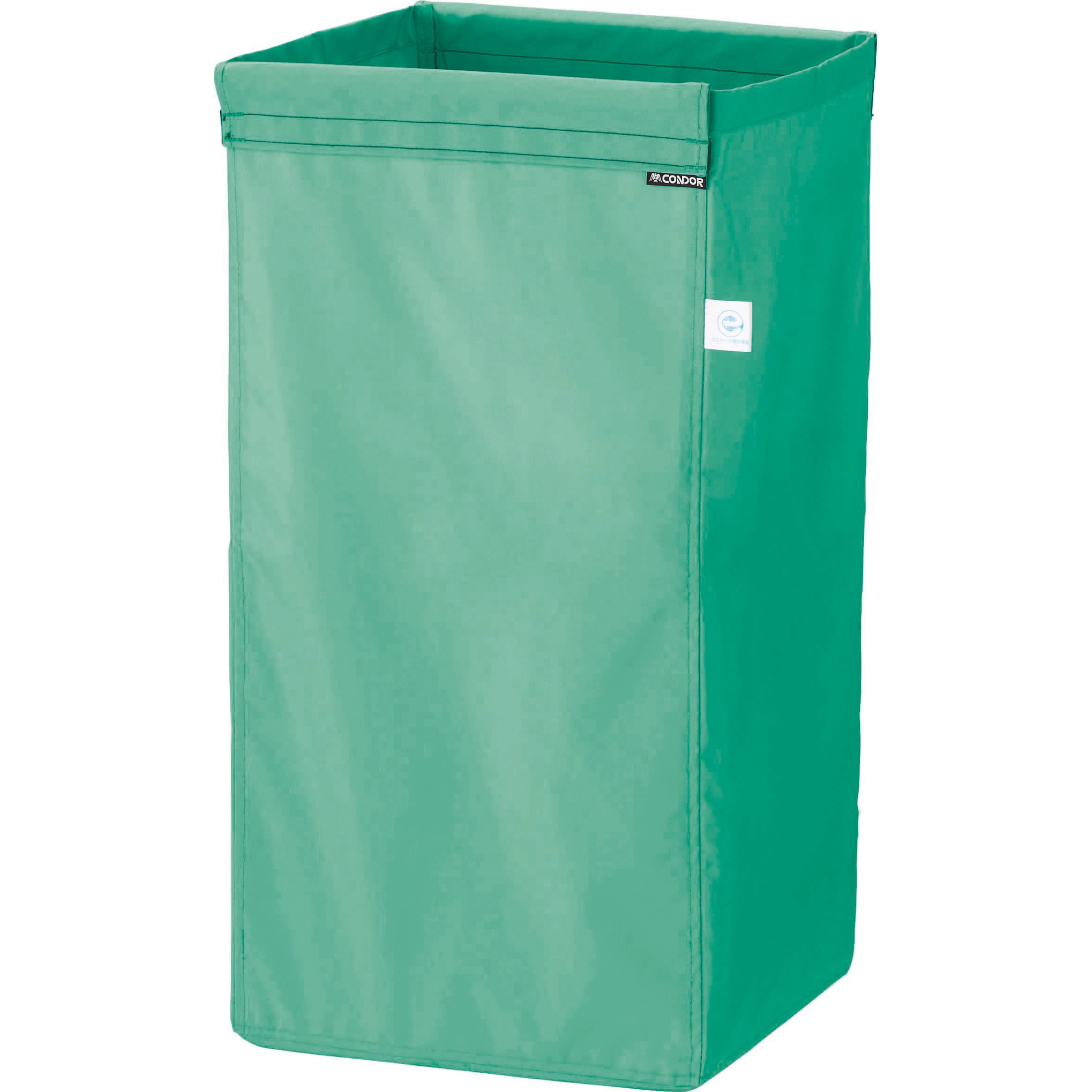 CA874-004X-MB-G リサイクルカートY-4(ECO袋MT) CONDOR(山崎産業) 袋のみ 容量85L 再生PET グリーン色   CA874-004X-MB-G