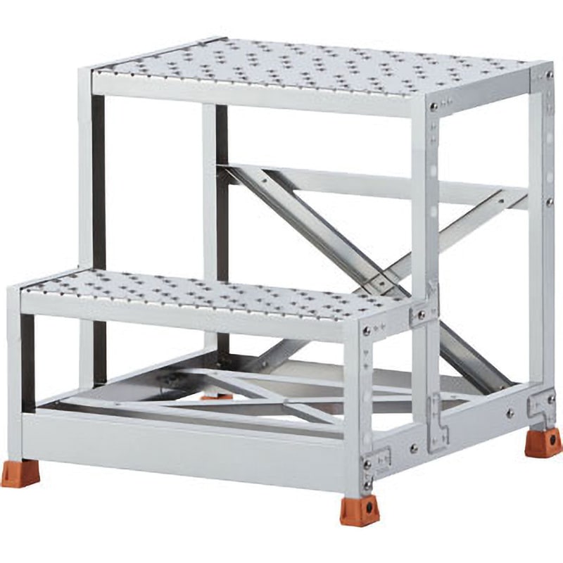 SUSFG-266 ステンレス製作業台 SUSFG型 ピカコーポレイション 2段 天板高さ0.6m天板幅400mm奥行600mm 87,890円