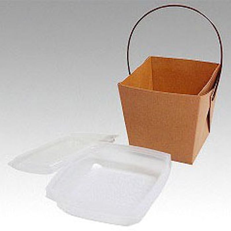 協和パック 持ち手付き食品容器 デリメイト TK125 嵌合容器付き