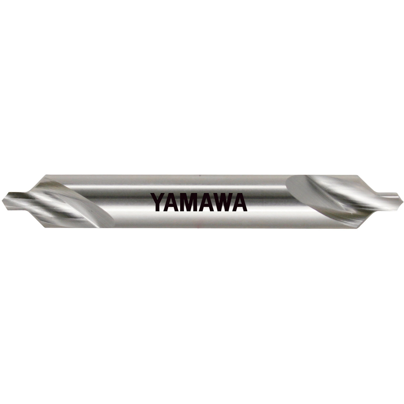 CE-Q-6X16 強ねじれ溝A型90°センタ穴ドリル YAMAWA(ヤマワ/弥満和製作所) 鉄製 両刃 錐径6mm全長90mm