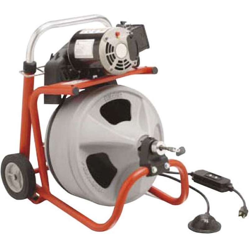 26998 K-400W/C-45IW ドレンクリーナー RIDGID(日本エマソン) ケーブル長～23/～30(オプション)m 幅440mm