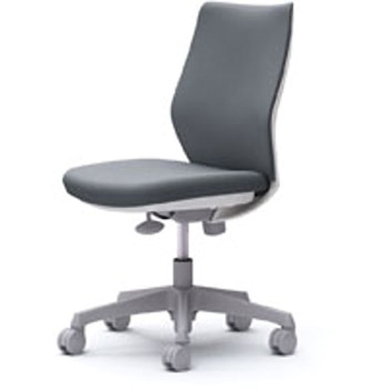 CG17WR FM37 CG-M オフィスチェア(肘無・背パッド・ハンガー無) オカムラ(岡村製作所) グレー色 ホワイト   CG17WR FM37