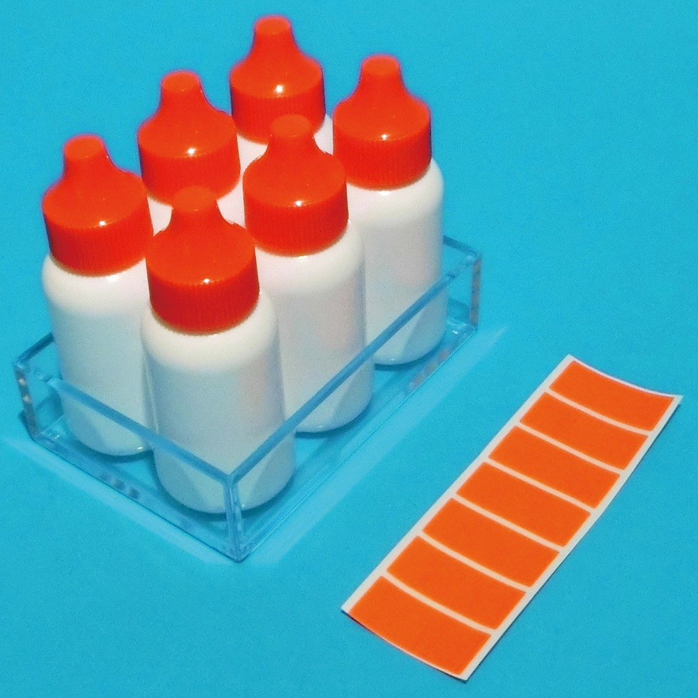 プチボトル30mL セット(ケース付) 1セット(6本) ナリカ 【通販モノタロウ】