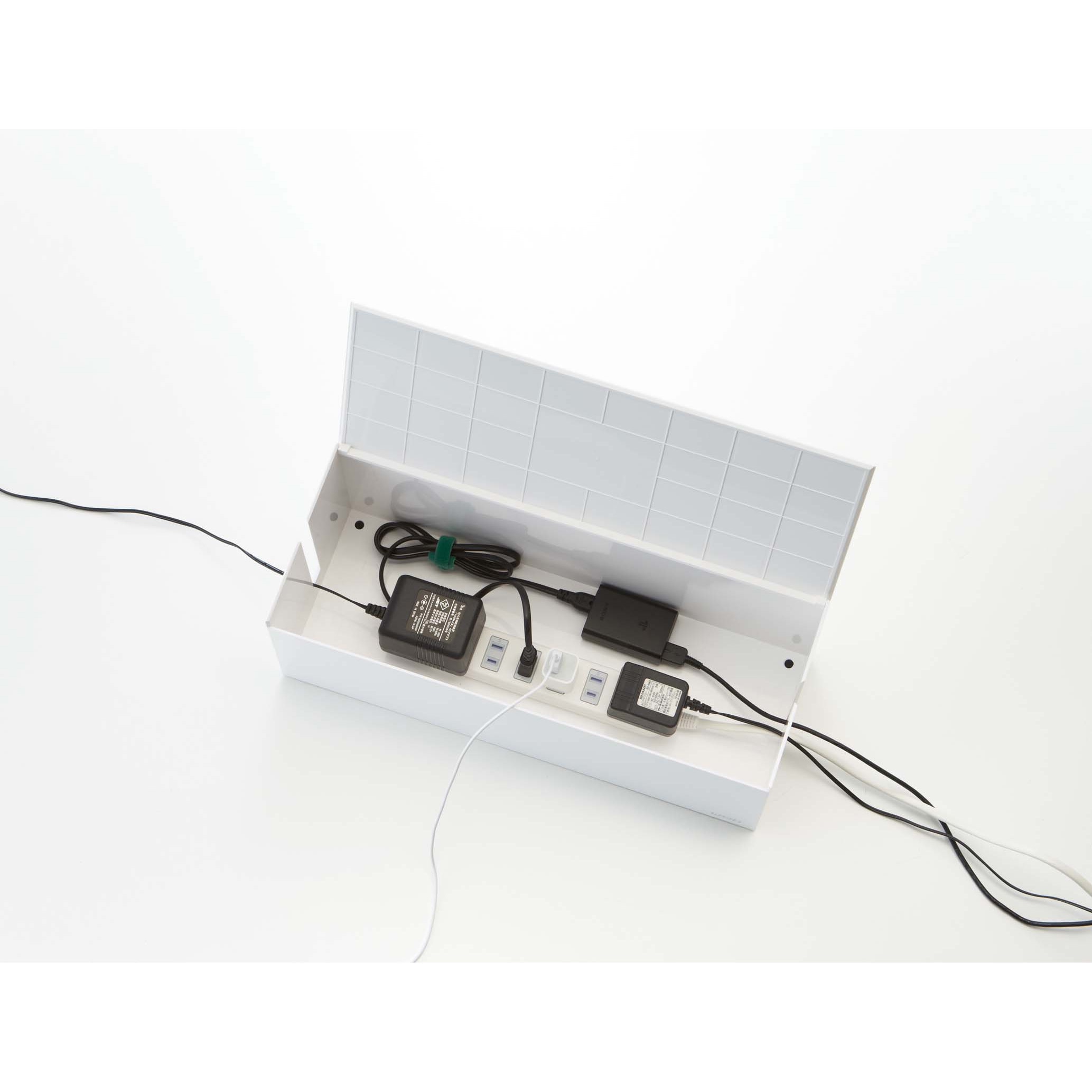 2707 ケーブルボックス ウェブ 1個 山崎実業 【通販モノタロウ】