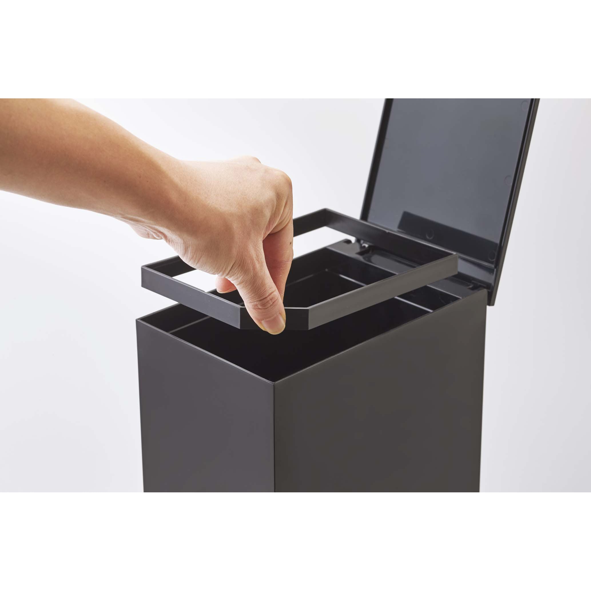 3386 ペダル式トイレポット タワー 1個 山崎実業 【通販モノタロウ】