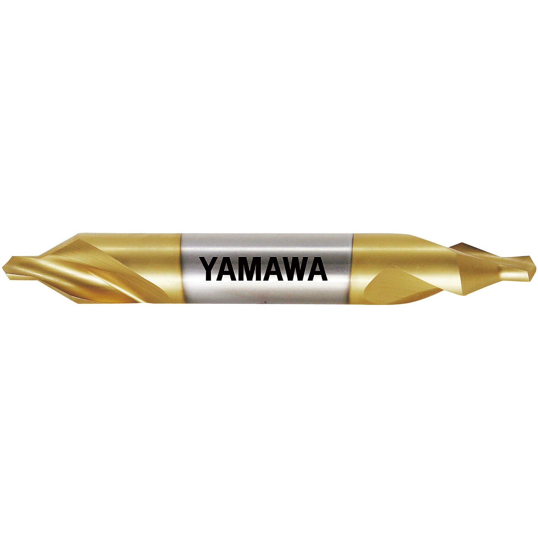 CE-S-V-1-3X60X10 センタ穴ドリル 旧JIS1形 CE-S V(1) 強ねじれ YAMAWA(ヤマワ/弥満和製作所) 鉄製 TiNコーティング 錐径3mm全長55mm