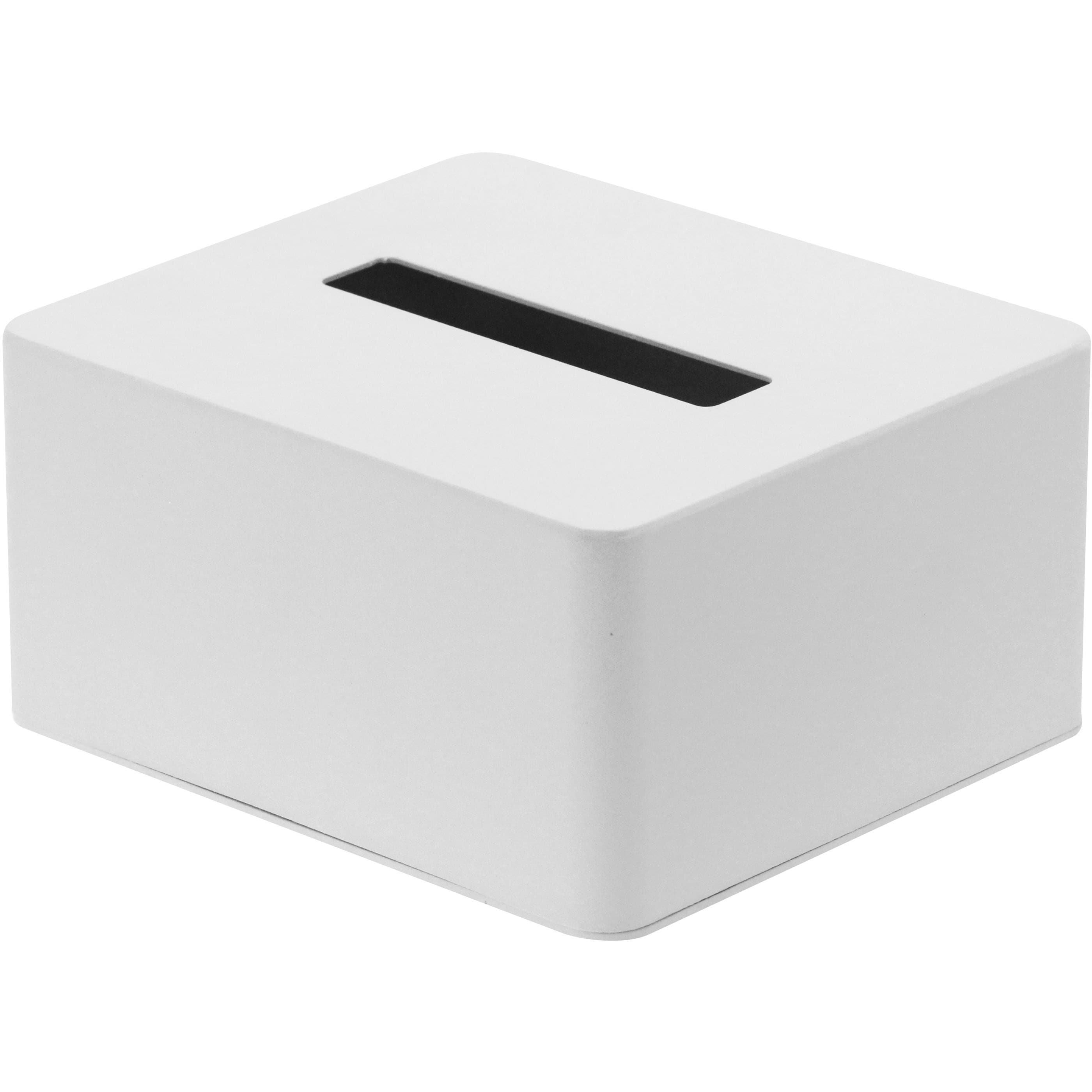 4217 ハーフティッシュボックス タワー 山崎実業 ホワイト色 - 【通販