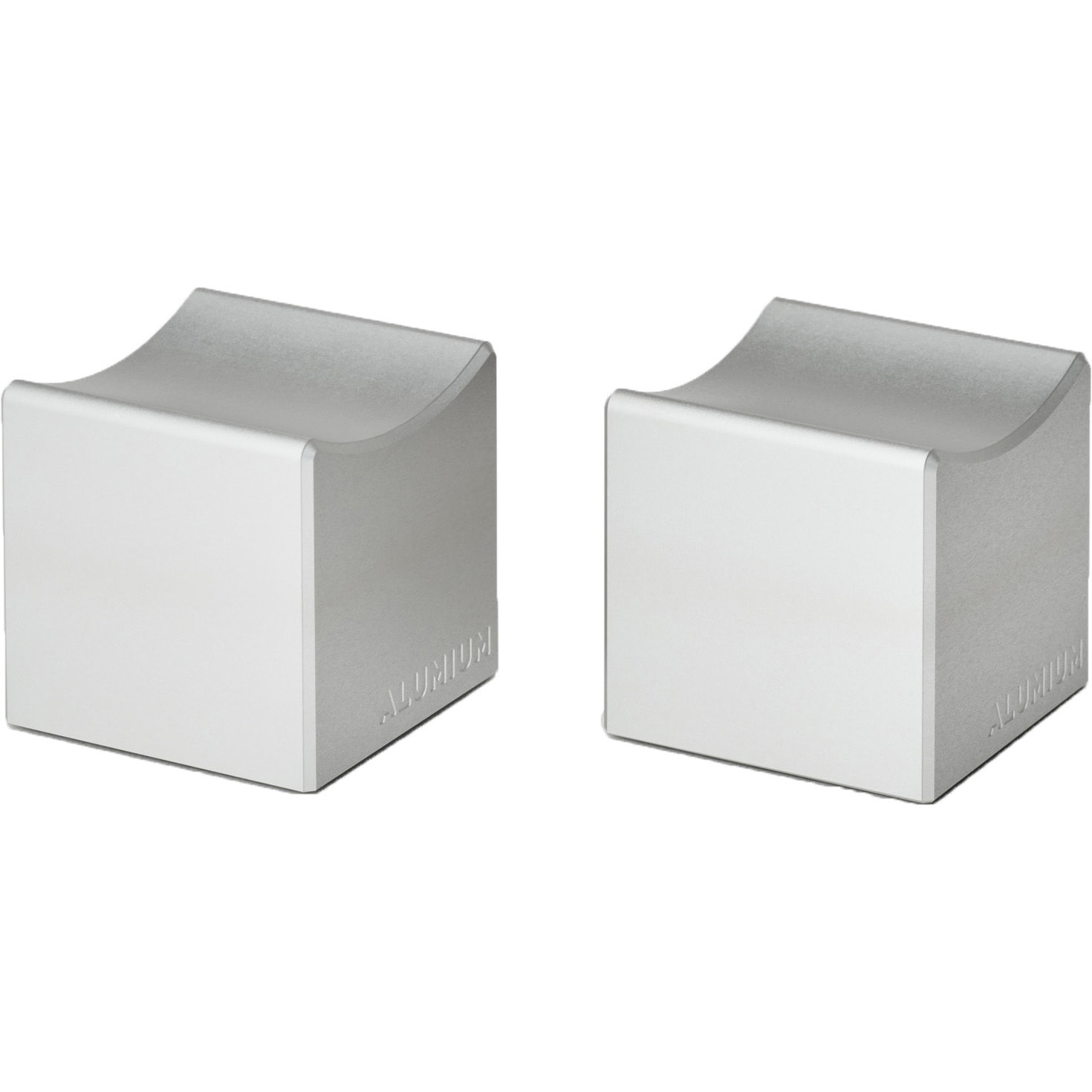 19215 FOOT アルミ製額置き アルナ マットシルバー色  1セット(2個)
