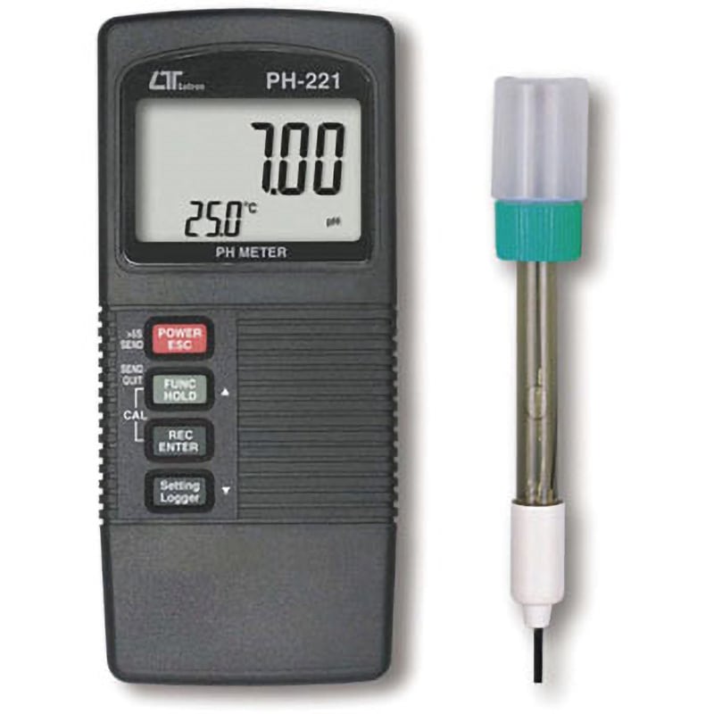 pH-221 ポータブルpH計 1個 ケニス 【通販モノタロウ】