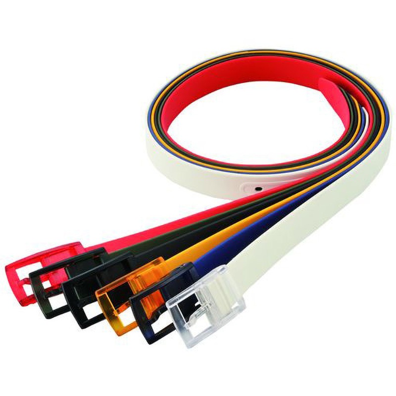 PE321PI シングルピン カラーベルト ポリエチレン34mm幅 1本 コーコス
