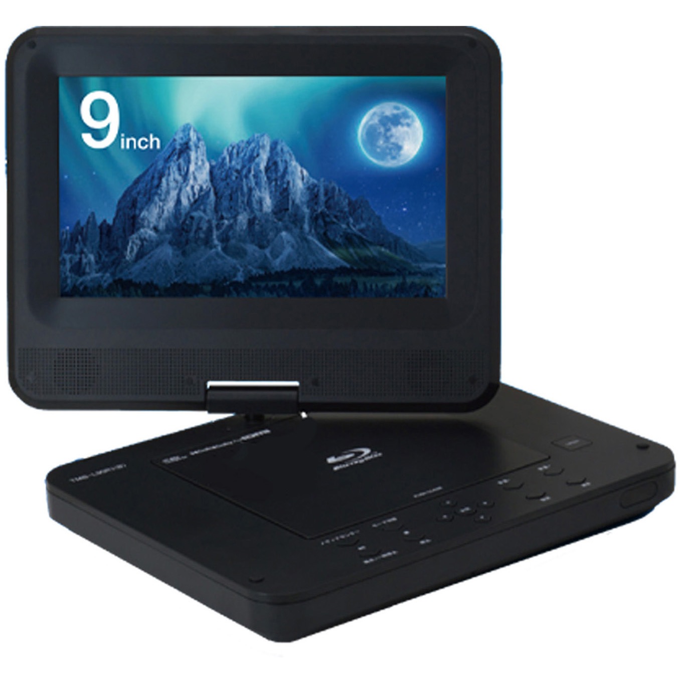 TMB-L90R1(B) ポータブルブルーレイプレーヤー 9インチ CPRM対応 車載用ケース付き 1台 YAMAZEN(山善) 【通販モノタロウ】