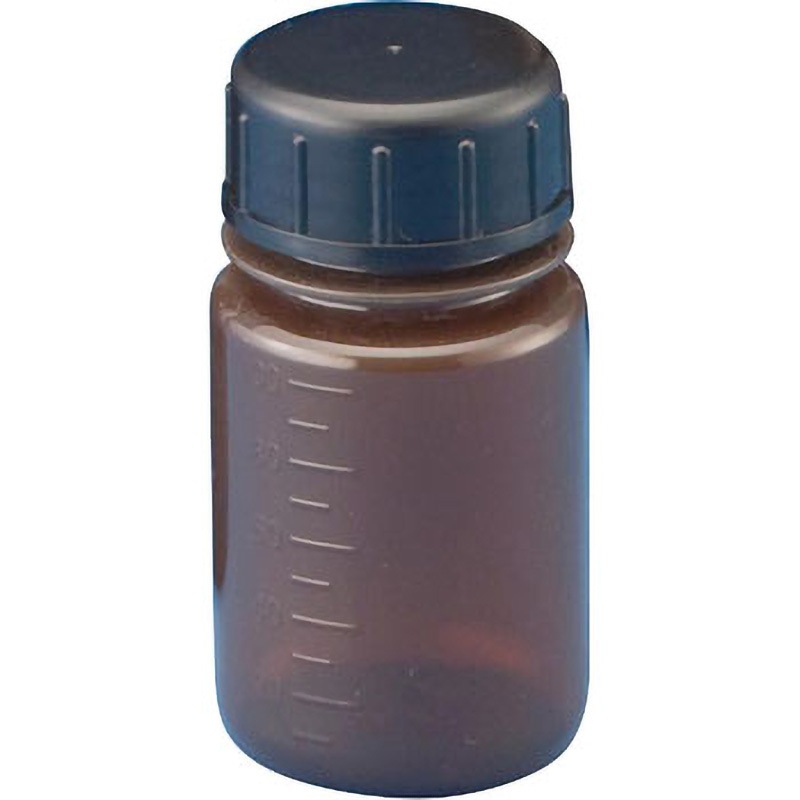 110202 JPボトル(PP広口瓶 遮光) NIKKO(ニッコーハンセン) 100mL  1箱(200本)