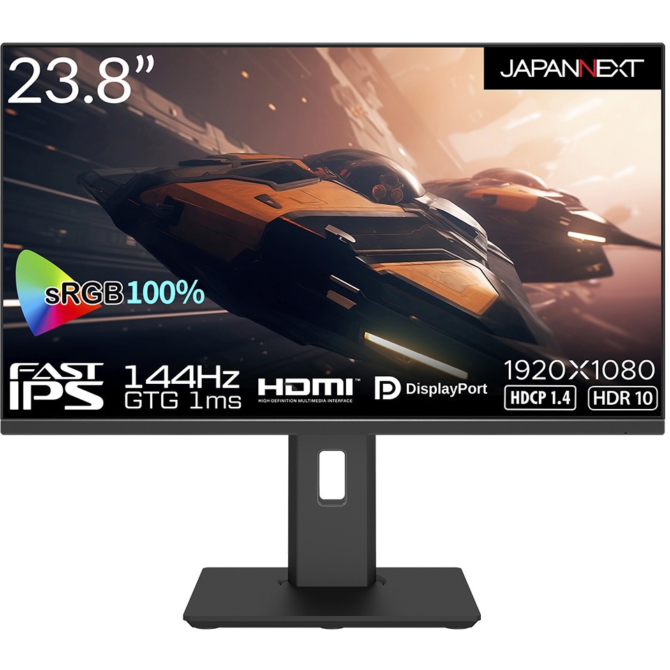 JN-238Gi144FHDR-HSP 23.8インチ FAST IPSパネル フルHD 昇降式