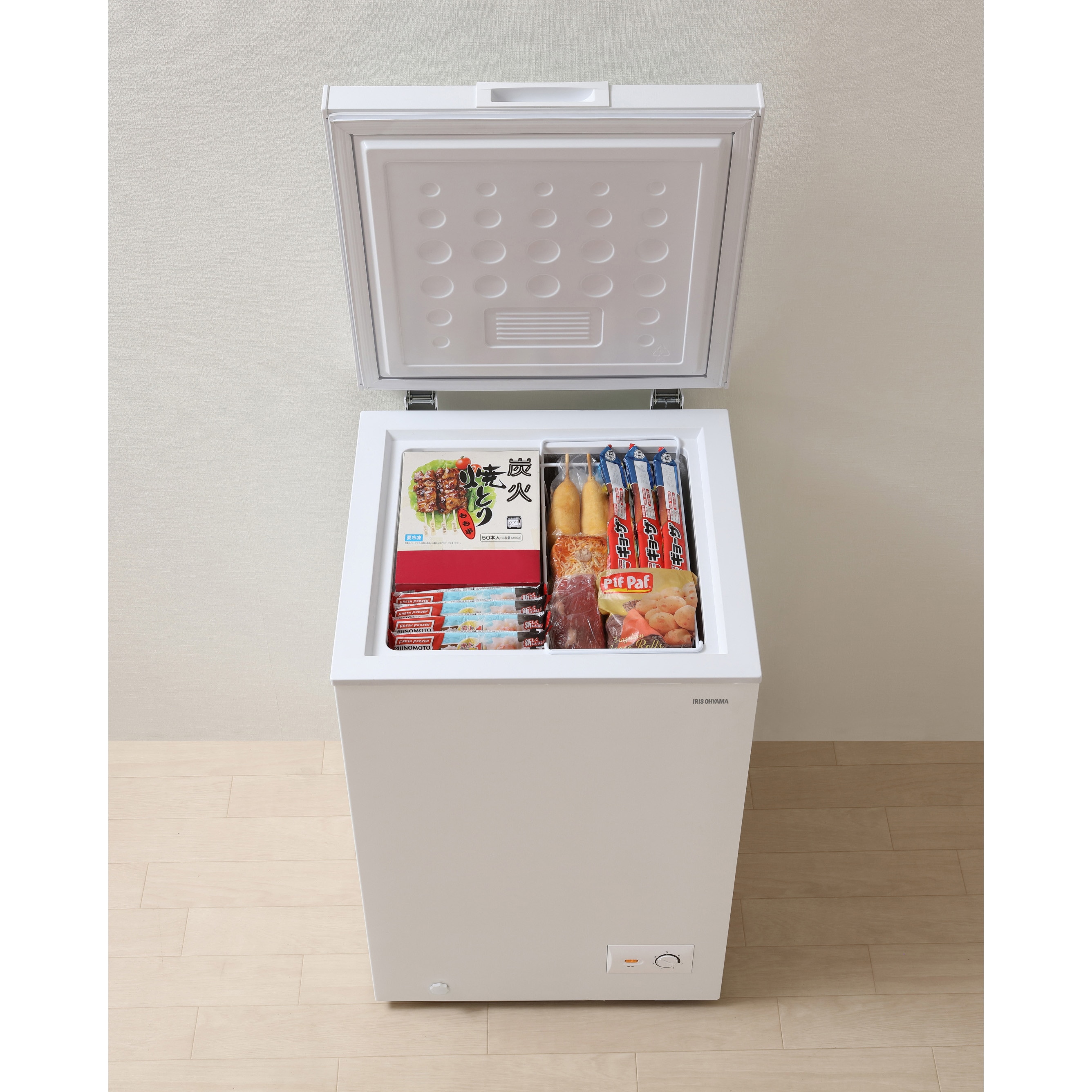アイリスオーヤマ 冷凍庫 100L 上開き 温度調節6段階 ICSD-10A-W Amazon.co.jp: アイリスオーヤマ 冷凍庫 100L 上開き ノンフロン