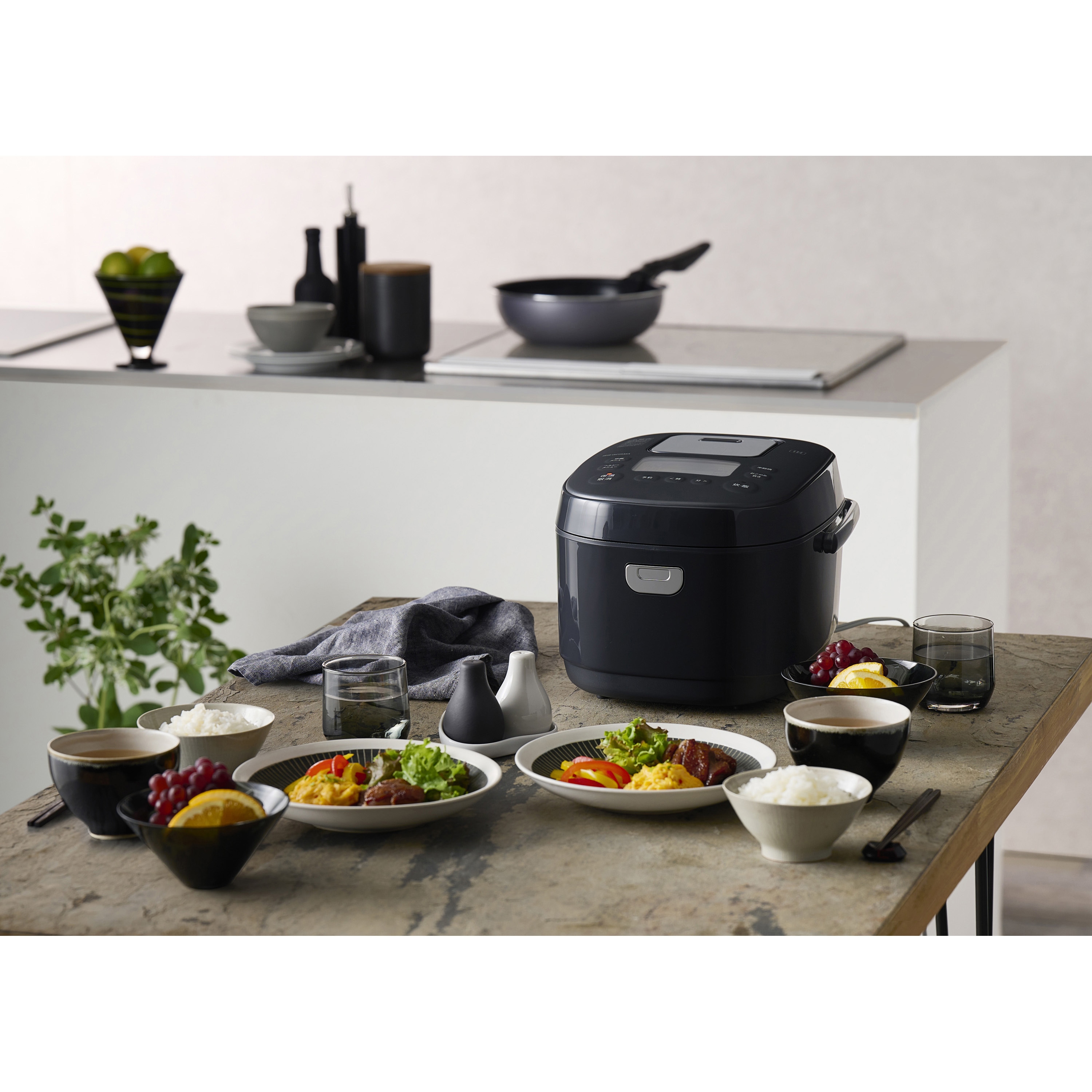 RC-IKA50-B IHジャー炊飯器 5.5合 1台 アイリスオーヤマ 【通販