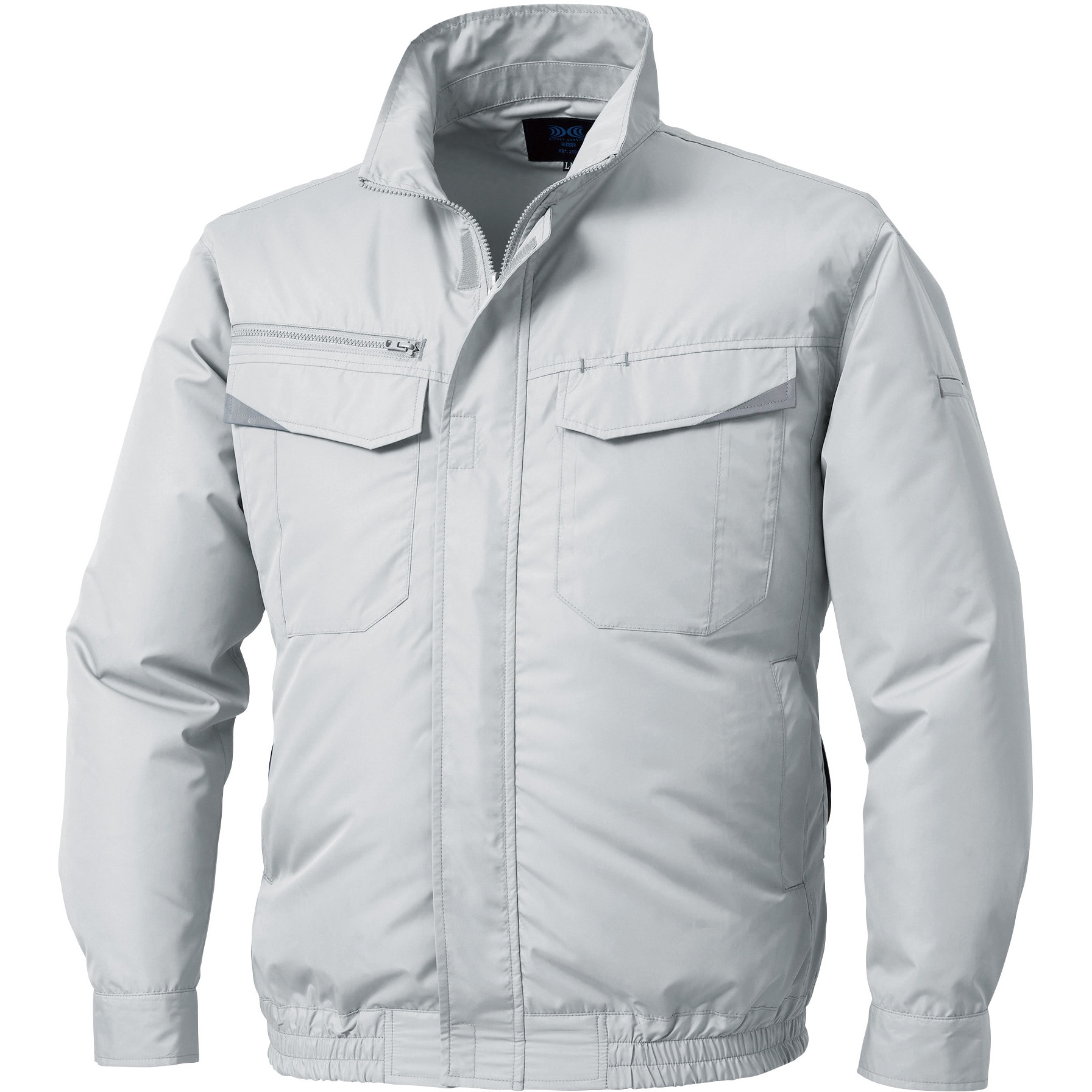 KU92350K30S2 空調服(R) 長袖ブルゾン(ウェアのみ) 空調服 シルバー色 サイズM  KU92350K30S2