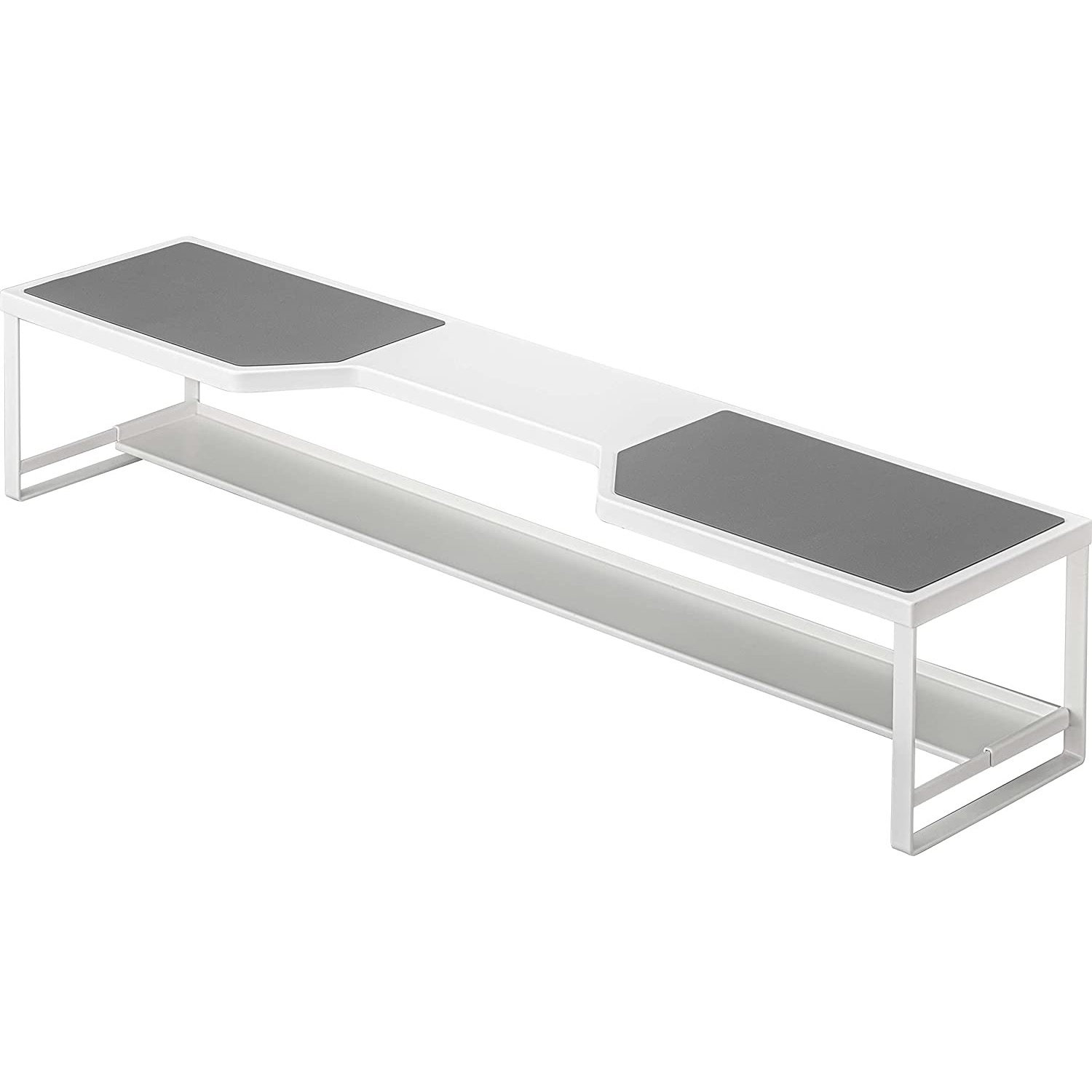 5652 Plate プレート コンロ奥ラック 排気口カバー付 山崎実業 ホワイト色